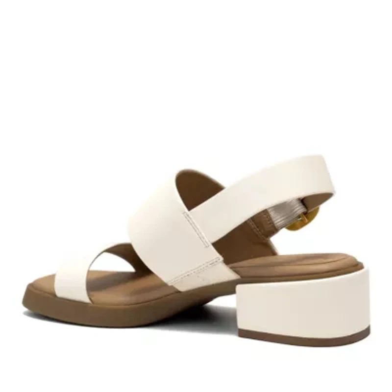 Dove Low Heeled Sandal