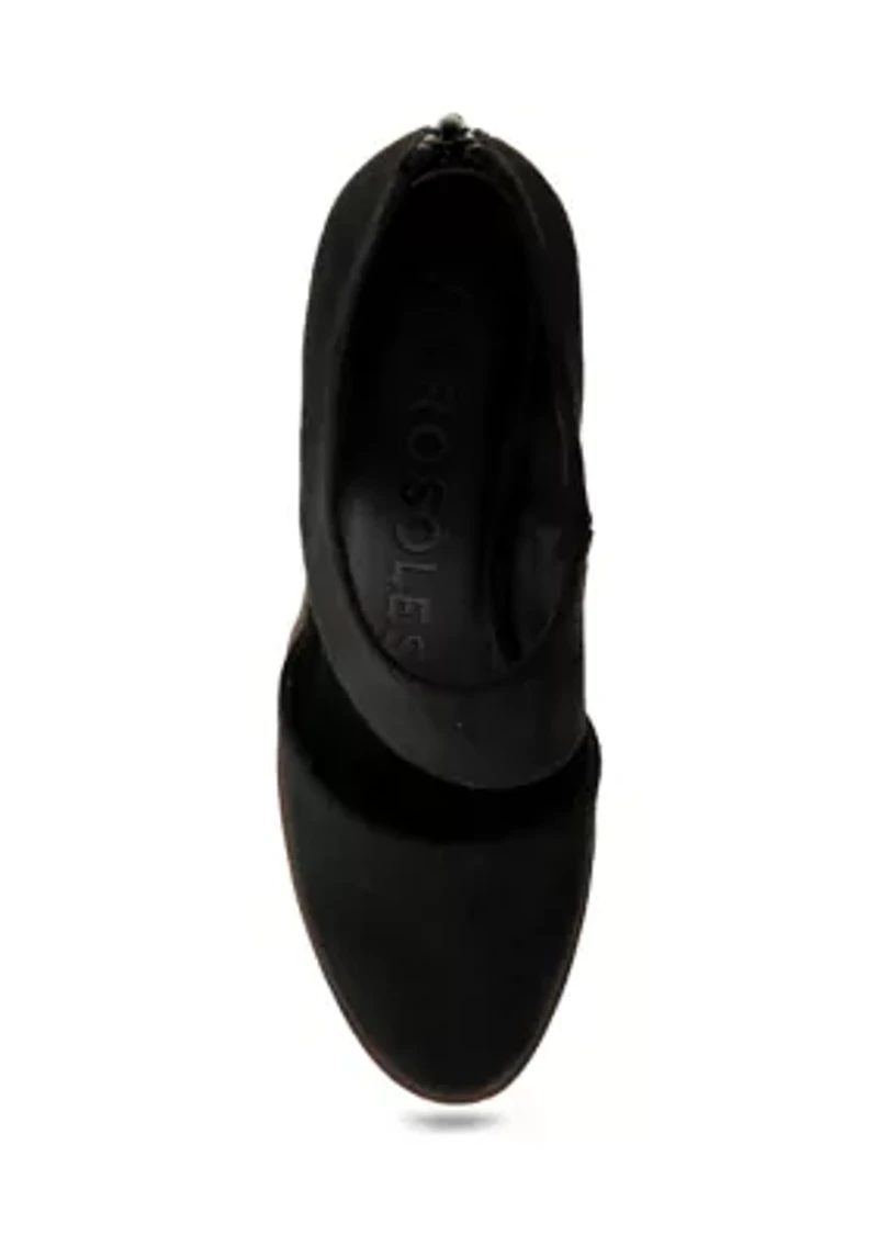Beki Zip Wedge Heels