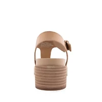 California Heeled Thong Sandals