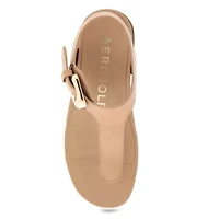 California Heeled Thong Sandals