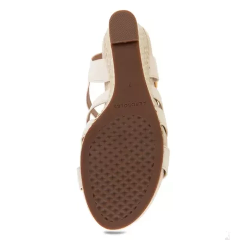 Paige Buckled Strap Wedge