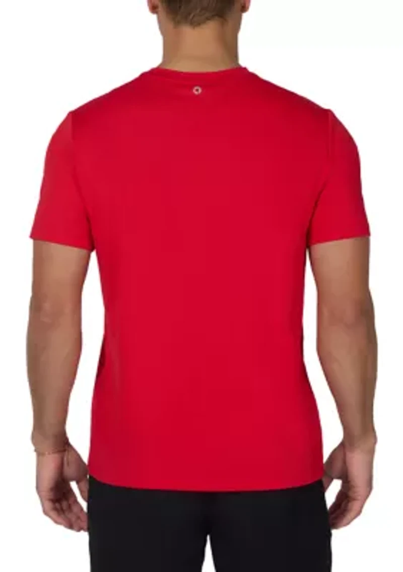 Men's Track Short Sleeve T-Shirt