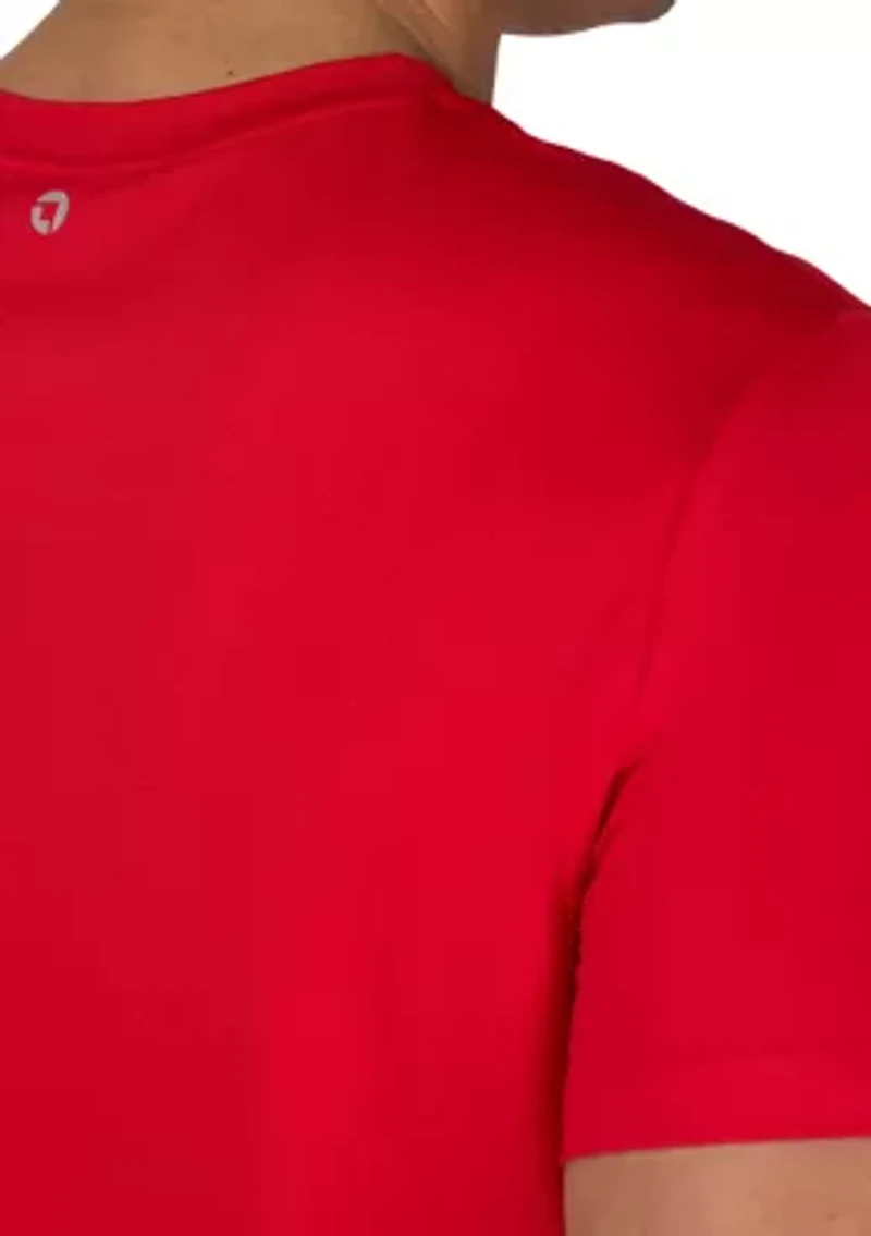 Men's Track Short Sleeve T-Shirt