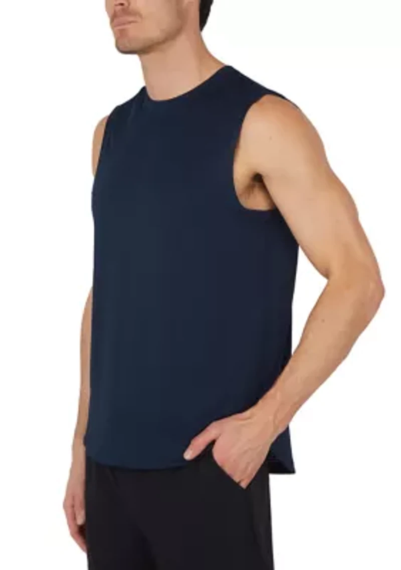 Big & Tall Air Sense iconic Textured Tank