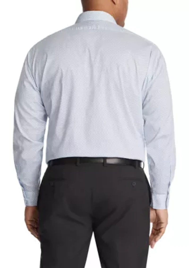 Big & Tall Ultra Wrinkle Free Stretch Collar Shirt