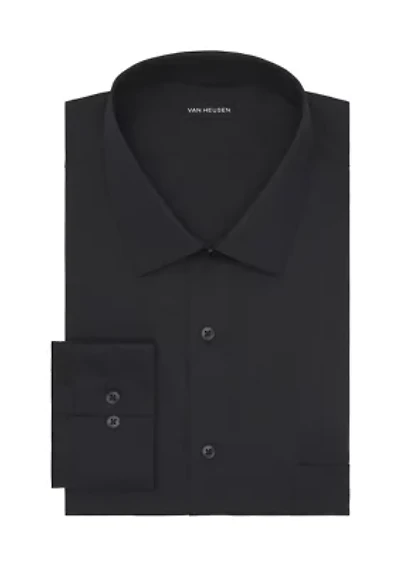 Big & Tall Solid Cotton Dress Shirt