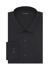 Big & Tall Solid Cotton Dress Shirt