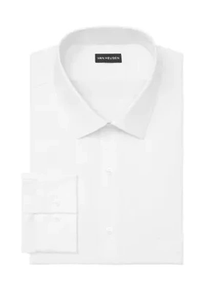 Big & Tall Solid Cotton Dress Shirt