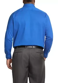 Big & Tall Solid Cotton Dress Shirt