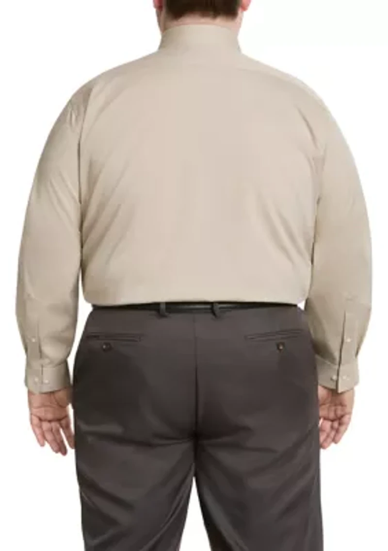 Men's Big Comfort Performance Dress Shirt