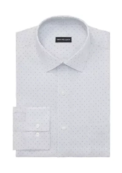 Men's Big Ultra Wrinkle Free Dress Shirt, Flex Collar