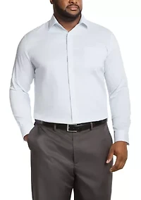 Big & Tall Ultra Wrinkle Free Flex Collar Dress Shirt