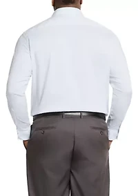 Big & Tall Ultra Wrinkle Free Flex Collar Dress Shirt