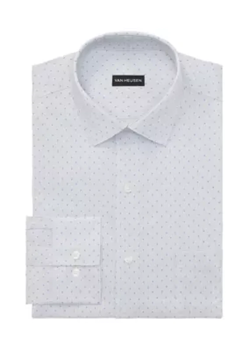 Men's Tall Ultra Wrinkle Free Dress Shirt, Flex Collar