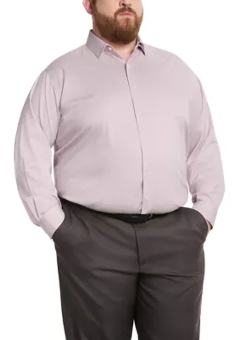Men's Big Comfort Performance Dress Shirt