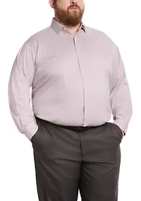 Men's Big Comfort Performance Dress Shirt
