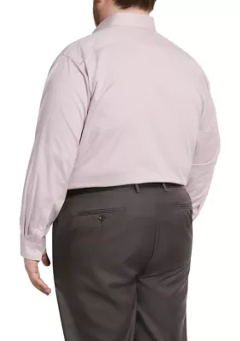 Men's Big Comfort Performance Dress Shirt