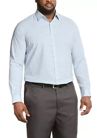 Men's Tall Comfort Performance Dress Shirt