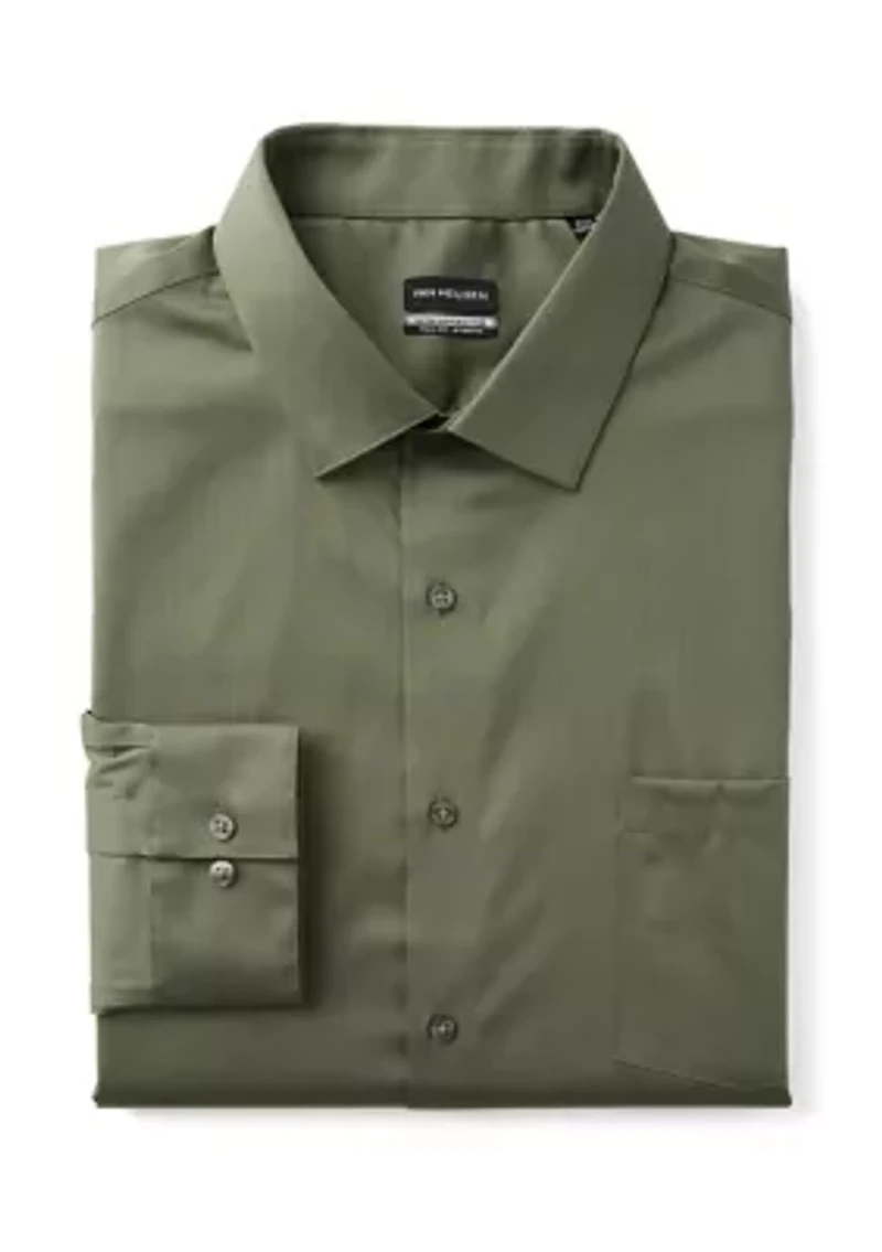 Big & Tall Ultra Wrinkle-Free Flex Collar Dress Shirt