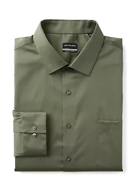 Big & Tall Ultra Wrinkle-Free Flex Collar Dress Shirt