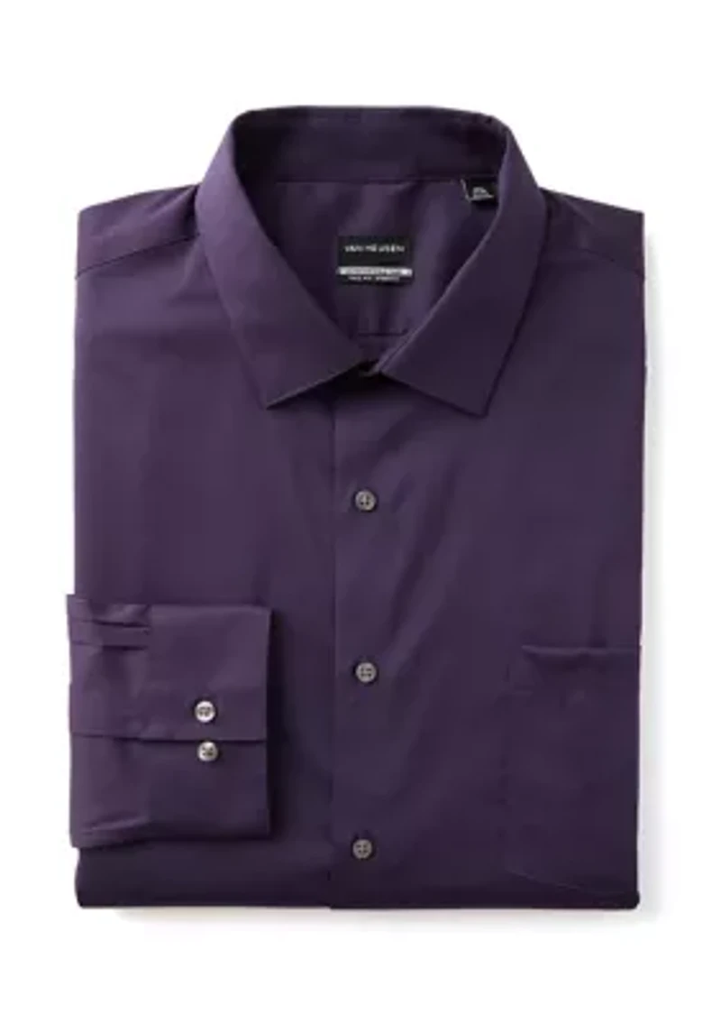 Big & Tall Ultra Wrinkle-Free Flex Collar Dress Shirt