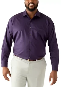 Big & Tall Ultra Wrinkle-Free Flex Collar Dress Shirt
