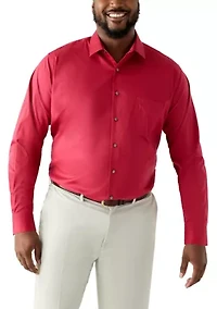 Big & Tall Ultra Wrinkle-Free Flex Collar Dress Shirt