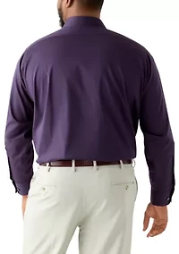 Big & Tall Ultra Wrinkle-Free Flex Collar Dress Shirt
