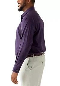 Big & Tall Ultra Wrinkle-Free Flex Collar Dress Shirt