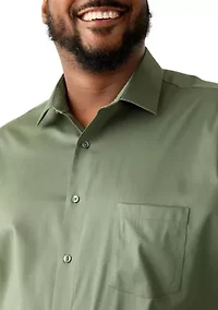Big & Tall Ultra Wrinkle-Free Flex Collar Dress Shirt