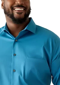Big & Tall Ultra Wrinkle-Free Flex Collar Dress Shirt