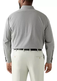 Men's Big Long Sleeve Button Down Shirt