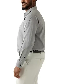 Men's Big Long Sleeve Button Down Shirt