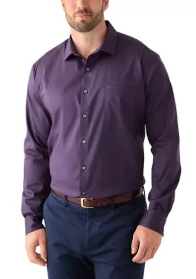Big & Tall Ultra Wrinkle Free Flex Collar Dress Shirt