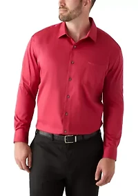 Big & Tall Ultra Wrinkle Free Flex Collar Dress Shirt