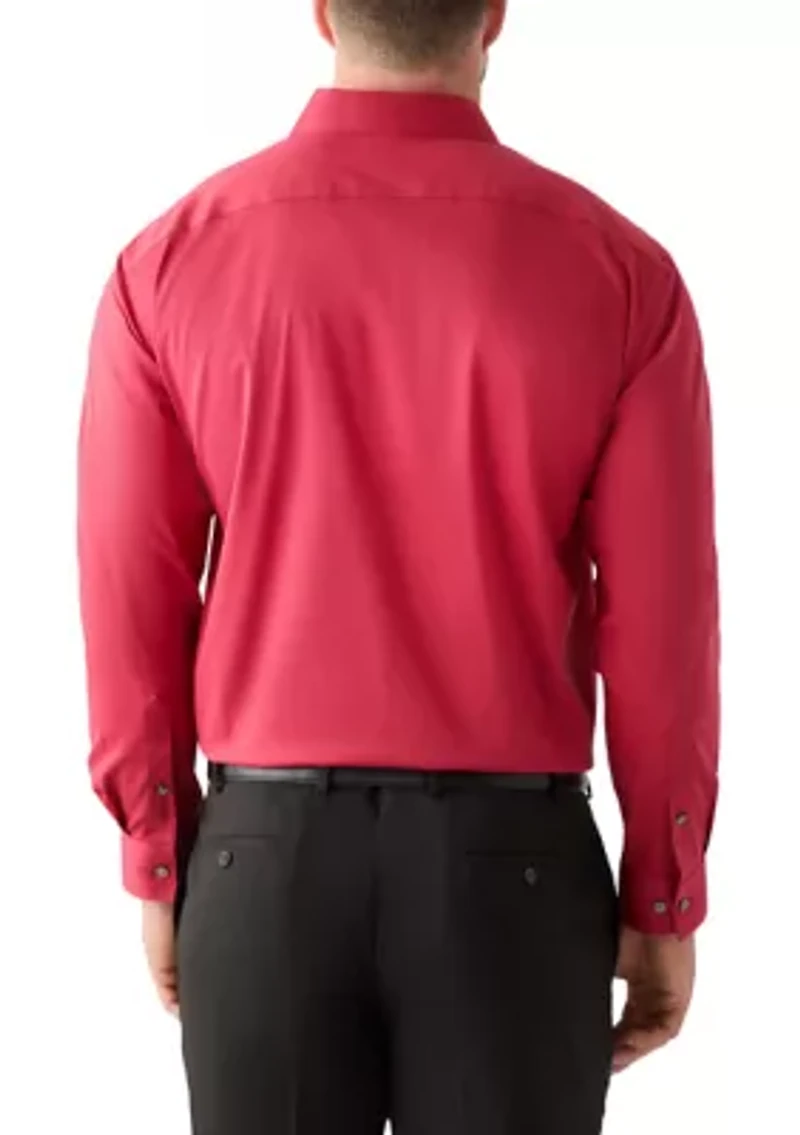 Big & Tall Ultra Wrinkle Free Flex Collar Dress Shirt