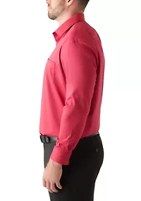 Big & Tall Ultra Wrinkle Free Flex Collar Dress Shirt
