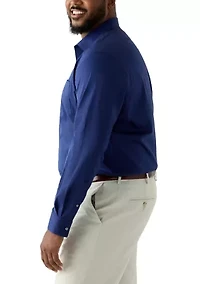 Big & Tall Ultra Wrinkle Free Flex Collar Dress Shirt