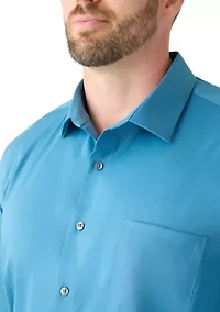 Big & Tall Ultra Wrinkle Free Flex Collar Dress Shirt