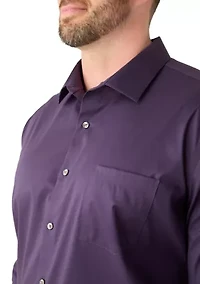Big & Tall Ultra Wrinkle Free Flex Collar Dress Shirt