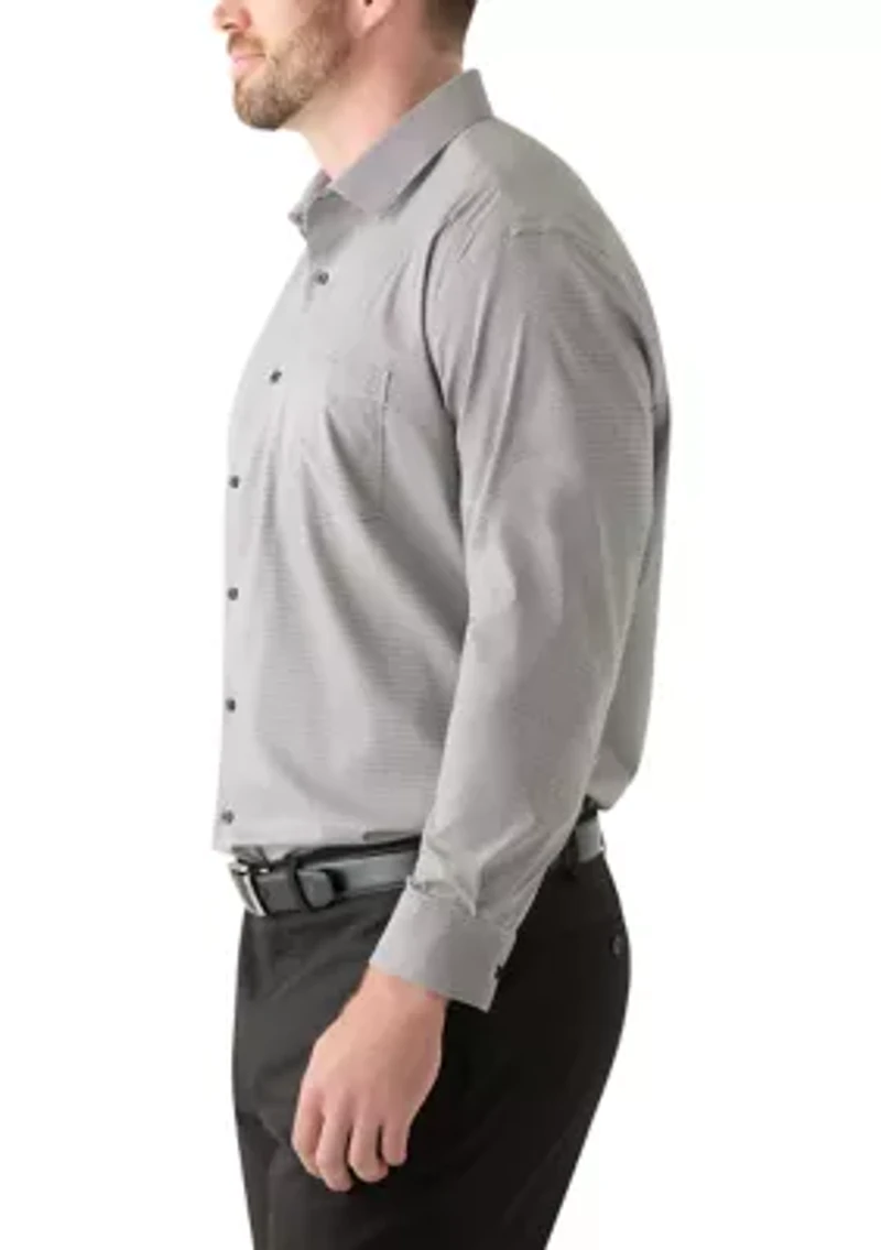 Big & Tall Long Sleeve Button Down Shirt