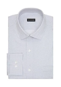 Men's Big Ultra Wrinkle Free Fit Dress Shirt, Flex Collar