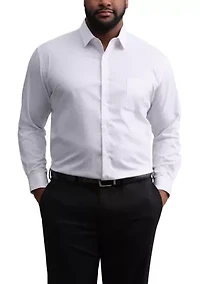 Men's Tall Print Button Down Shirt
