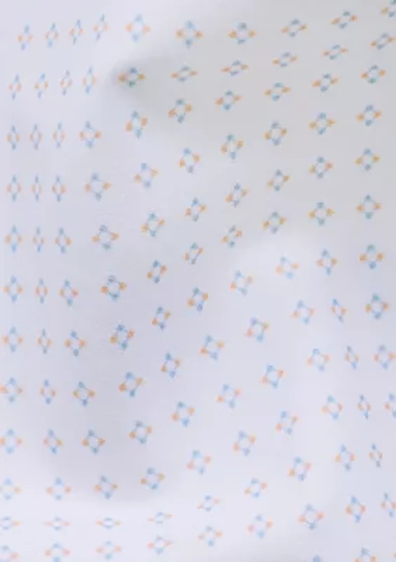 Men's Tall Print Button Down Shirt