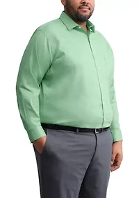 Big & Tall Ultra Wrinkle Free Flex Collar Dress Shirt