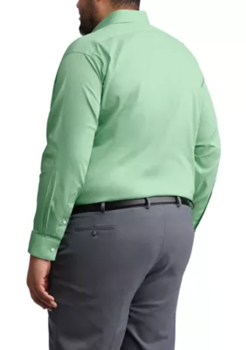 Big & Tall Ultra Wrinkle Free Flex Collar Dress Shirt
