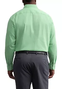 Big & Tall Ultra Wrinkle Free Flex Collar Shirt