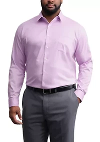 Men's Tall Wrinkle-Free Dress Shirt