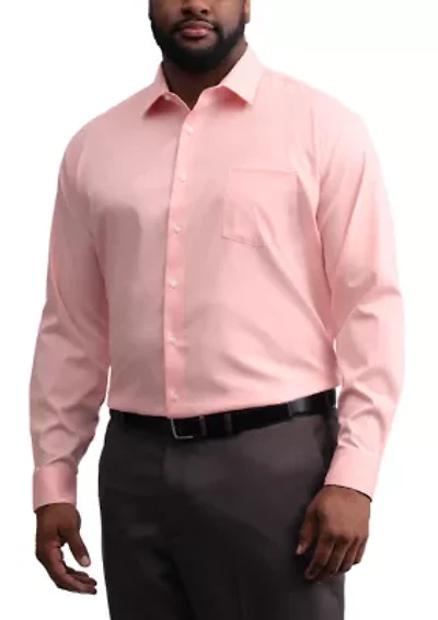 Men's Tall Wrinkle-Free Dress Shirt