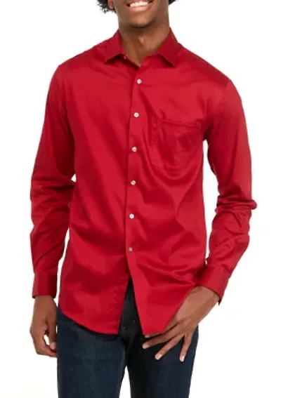 Men's Ultra Wrinkle Free Stretch Collar Shirt